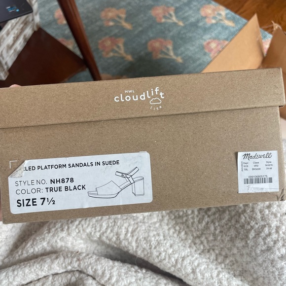 NWT Madewell The Nadia Platform Sandal - Picture 5 of 7